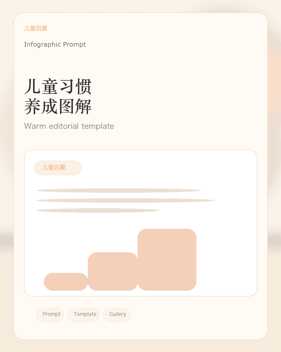 儿童习惯养成图解